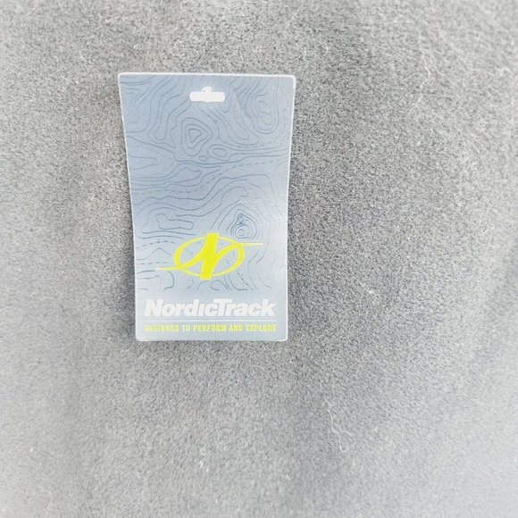 New Men's Scarf Black NordicTrack One Size - Picture 5 of 6